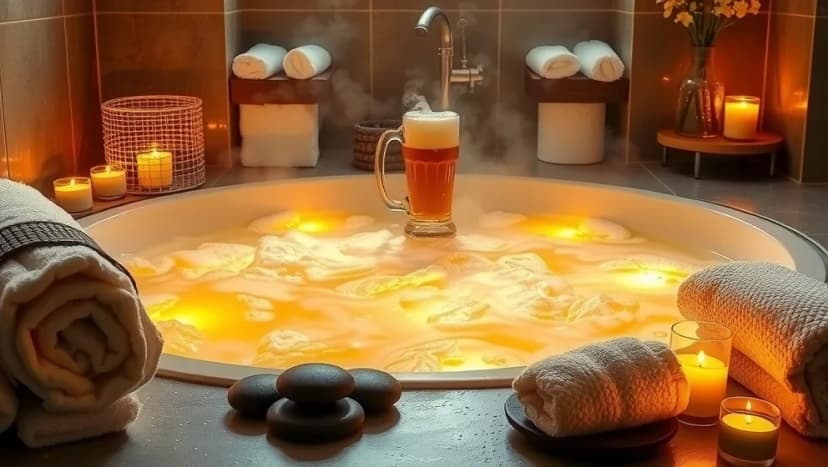 Bada i öl i Prag och njuta av det märkliga