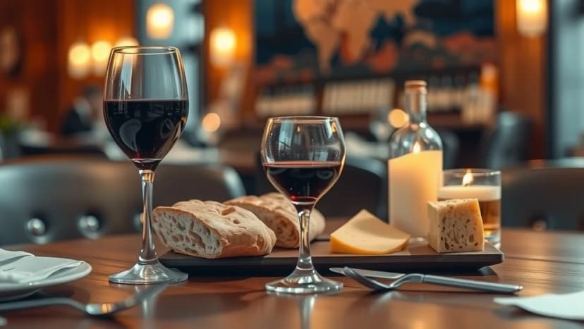 Bara vin och bistro för en perfekt kväll