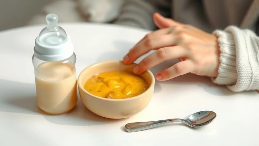 Varför kräks min bebis en timme efter mat