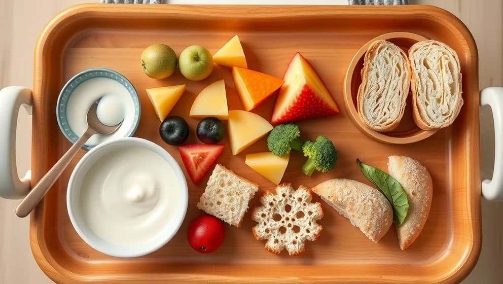 BLW mat 6 månader vilket ska barnet äta