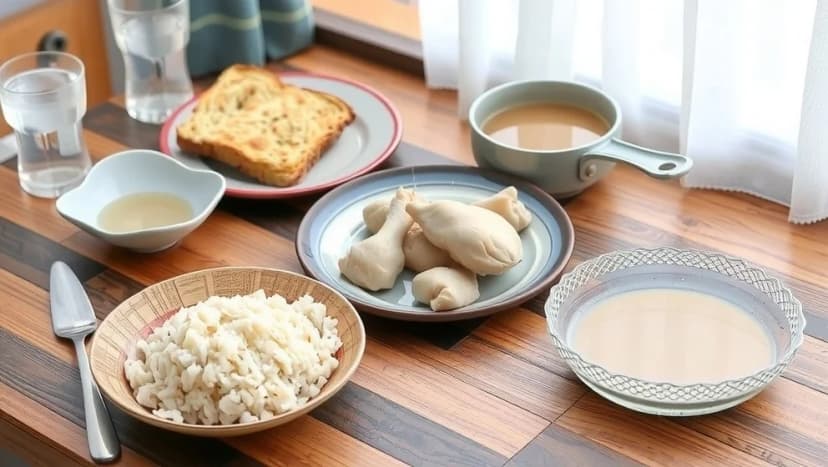 Mat som fungerar när du har magkatarr