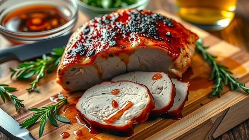 Dubbelmarinerad fläskfilé så blir den perfekt