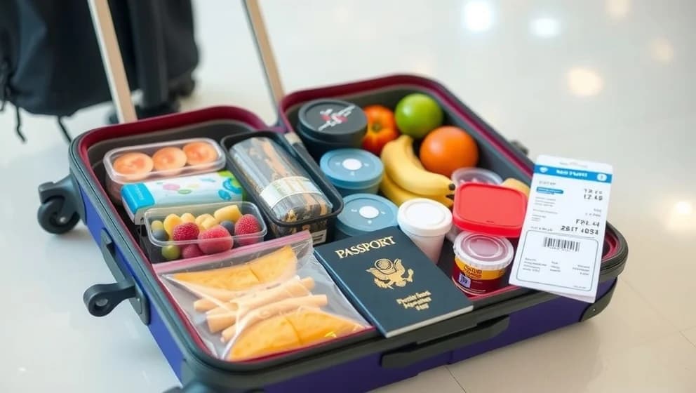 Får man ta med mat på flyget