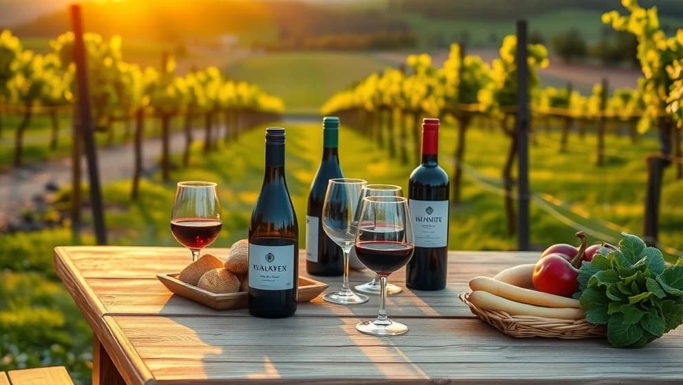 Flädie mat och vingård i södra Sverige