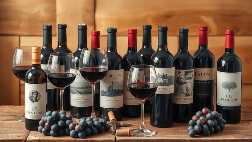 Fylligt rött vin från Systembolaget