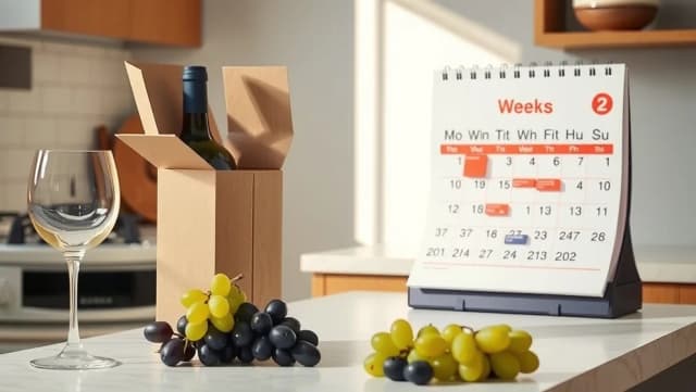 Hur länge håller vin i box