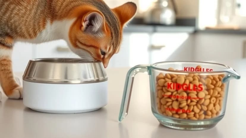 Hur mycket mat ska en katt ha varje dag