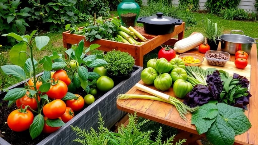 Karshamra mat och trädgård för hemma