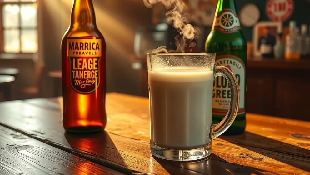 Kokt mjölk med öl funkar det verkligen