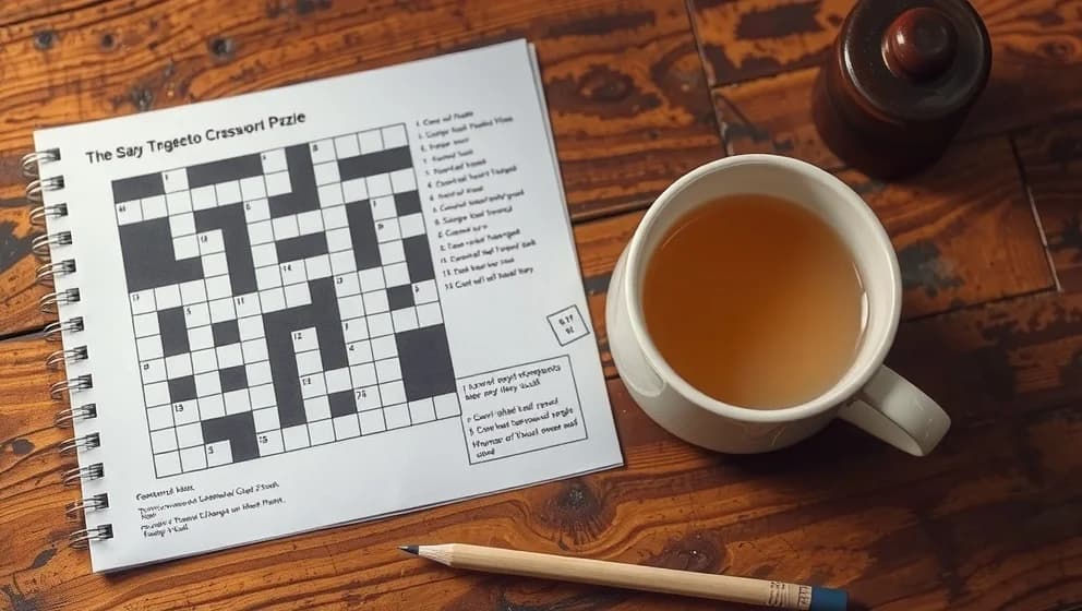 Ljust milt te korsord för att träna hjärnan