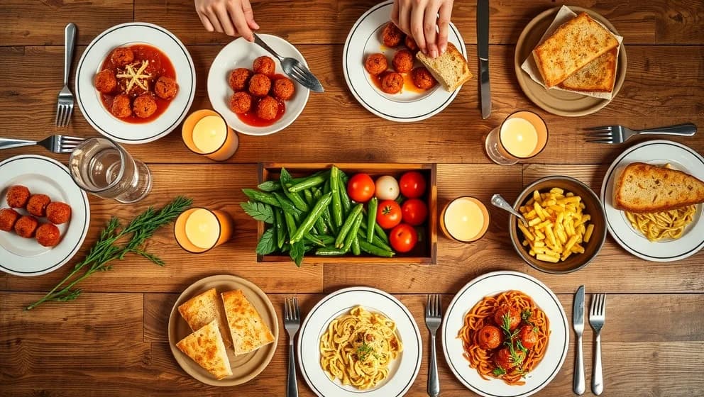 Mat att bjuda på till vänner och familj