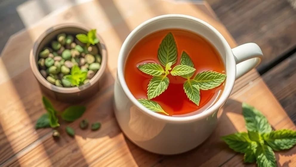 Vad är pepparmynta te bra för