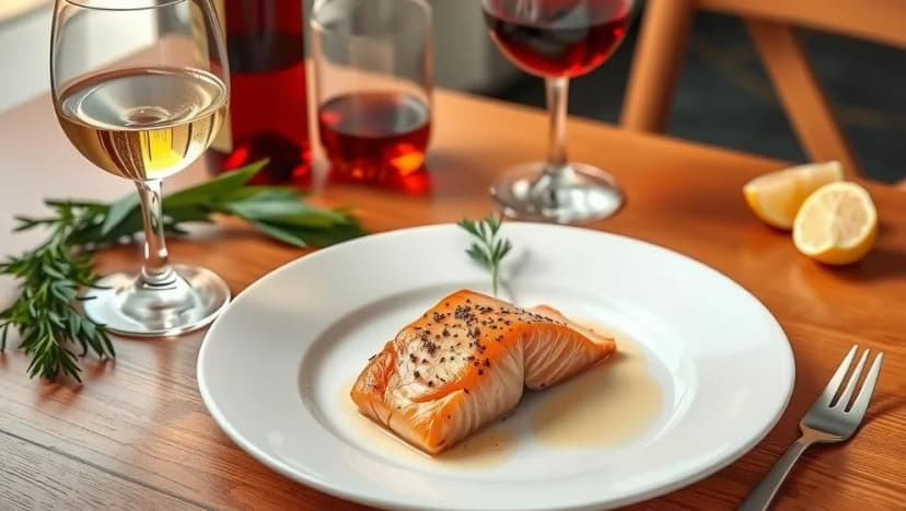 Vilket rött vin passar till lax