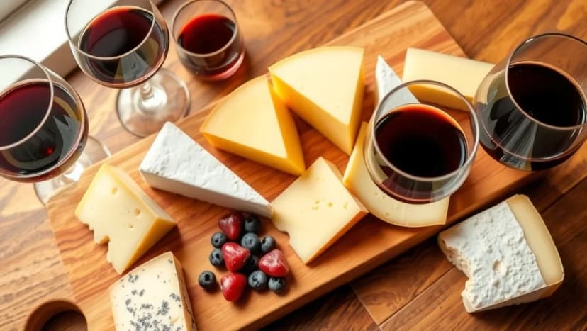 Vilken rött vin passar bäst till ost