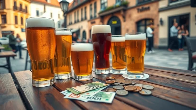 Vad kostar en öl i Polen