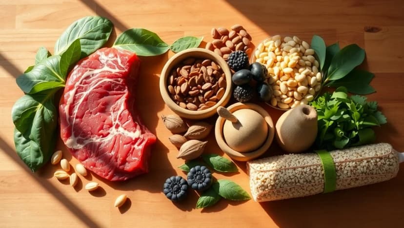 Vilken mat innehåller mycket järn