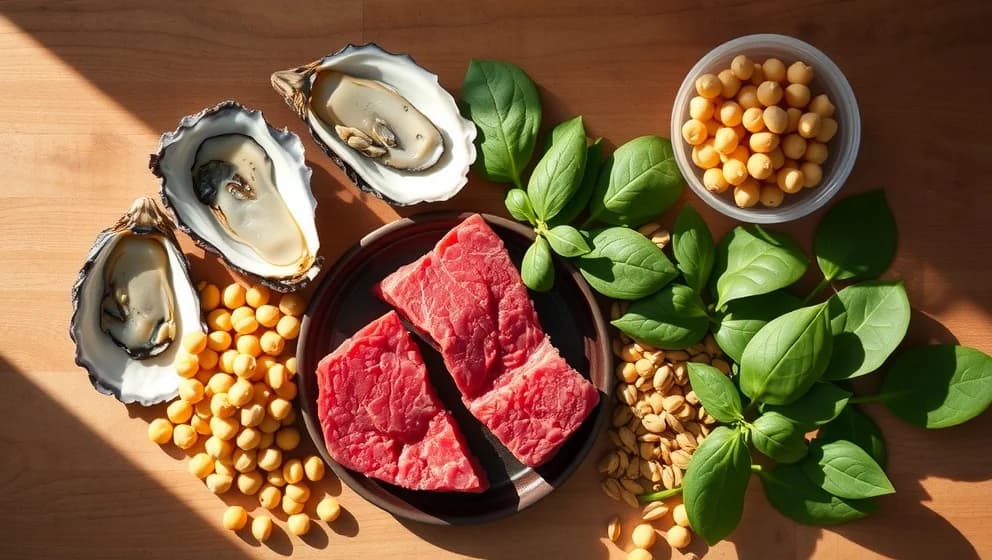 Vilken mat innehåller mest zink