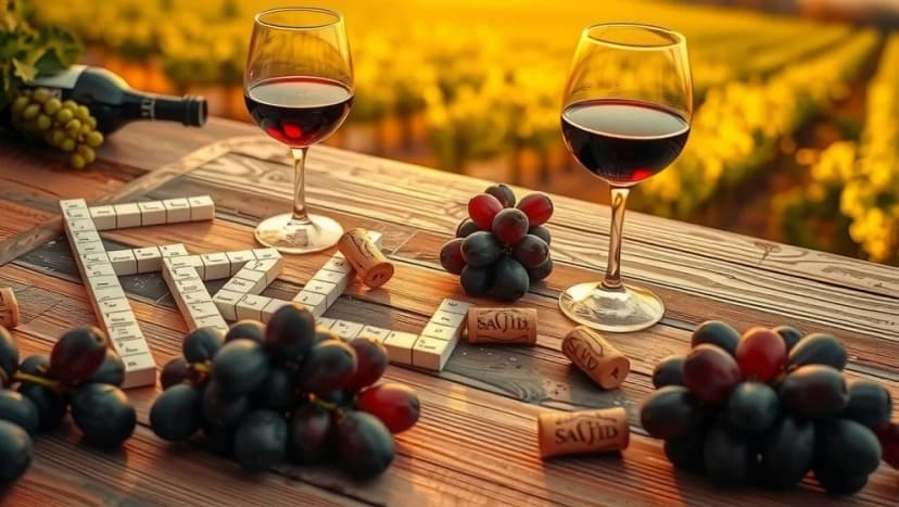 Vin från Spanien i korsord