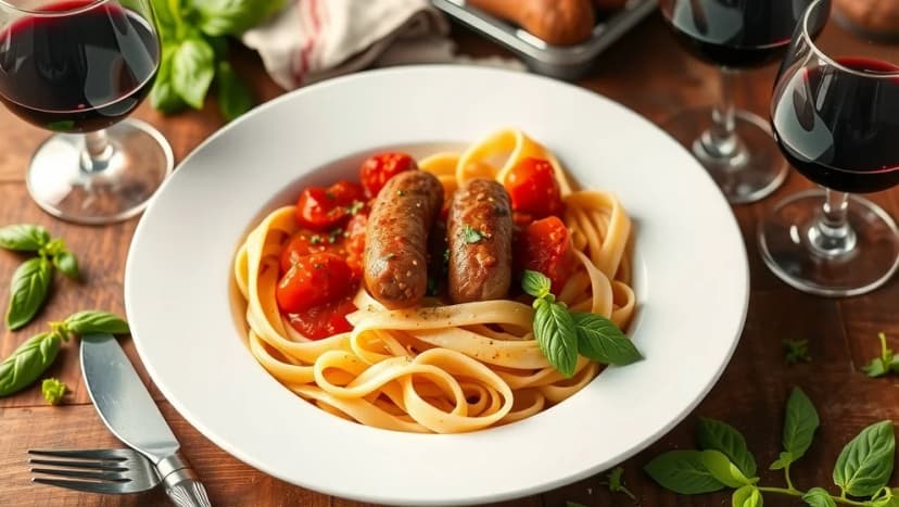 Vilken vin passar bäst till salsiccia pasta